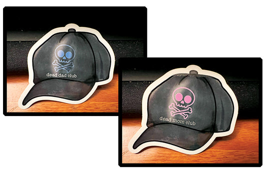Dead Parent Club Stickers