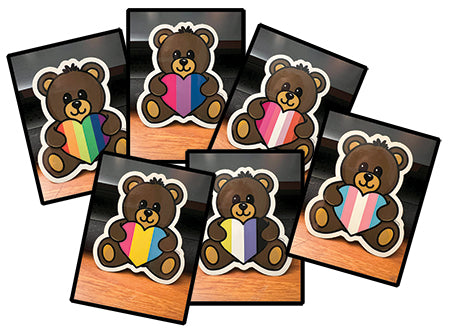 Pride Bear Stickers (Full Set)
