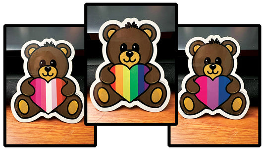 Pride Bears Stickers (Single)